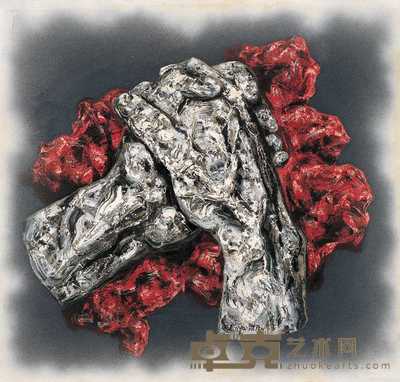何森 1996年作 《手》 102×107cm